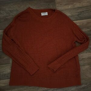 Old Navy Women's Burnt Orange Sweater